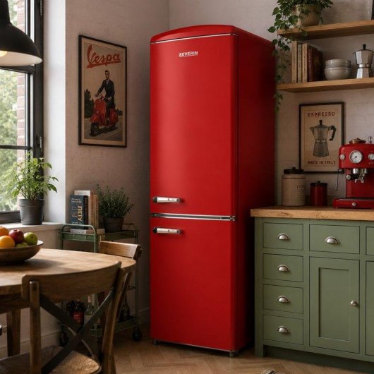 Frigorífico Combi Severin GS 8917 Defrost 181 cm 244 L D Preto