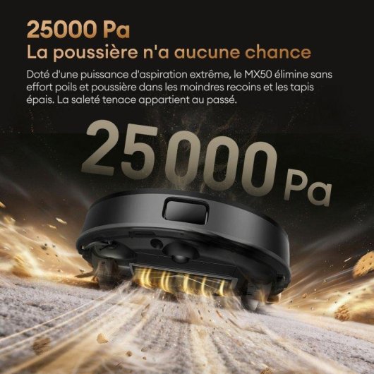 Robot Aspirapolvere Ultenic 25000 Pa Navigazione LiDAR Autopulente