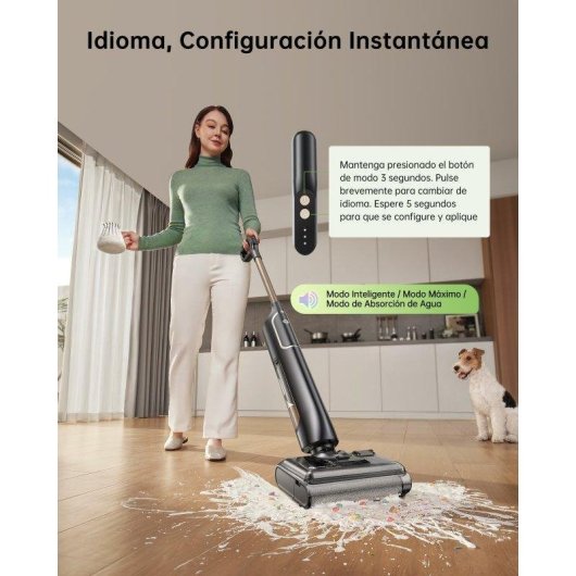 Aspirateur sans Fil Vactidy X7 20KPa Inclinaison 180° 3 en 1