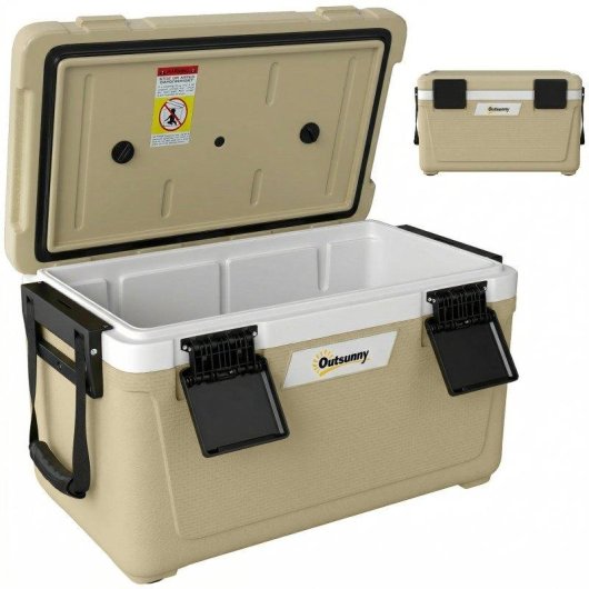 Box Frigo Portatile Aosom 42,6 L con maniglia