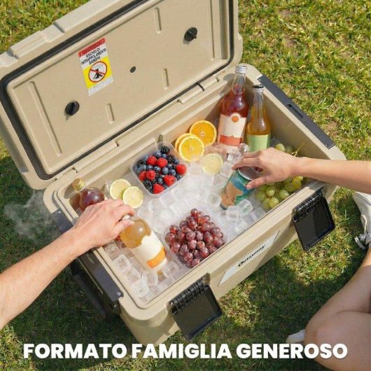 Box Frigo Portatile Aosom 42,6 L con maniglia