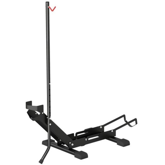 Supporto bici regolabile Aosom 75x41x71-81 cm nero