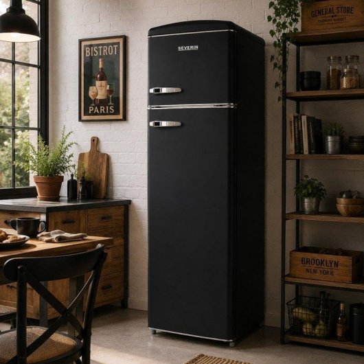 Frigorífico Una Puerta Severin RKG 8984 Defrost 166,5 cm 246 L D Negro