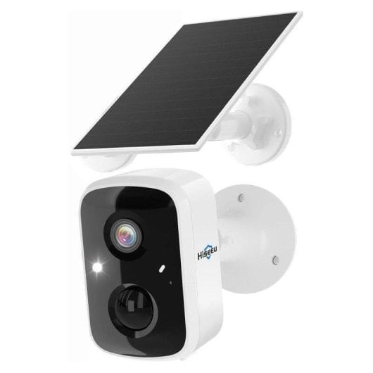Videocamere di sorveglianza OVO 4MP 2K Visione Notturna Esterna IA Allarme Pannello Solare Audio Bidirezionale