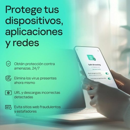 Kaspersky Standard Anti-virus 1 Dispositivo Licencia 2 Años Descarga Digital