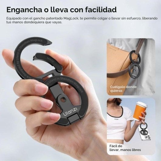 Doppelter Magnetischer Halter Ulanzi MA02 MagLock MagSafe-kompatibel