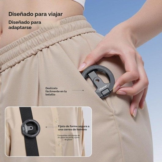 Doppelter Magnetischer Halter Ulanzi MA02 MagLock MagSafe-kompatibel