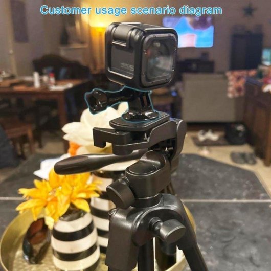 Adaptador Ulanzi 0605 para câmara de ação GoPro Pack 3 peças 1/4"
