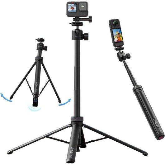 Trípode Selfie Ulanzi TT24 2 en 1 con Apertura Automática y Sistema CKA