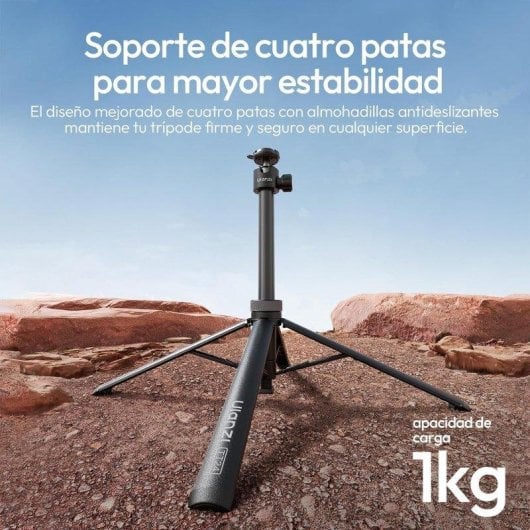 Trípode Selfie Ulanzi TT24 2 en 1 con Apertura Automática y Sistema CKA