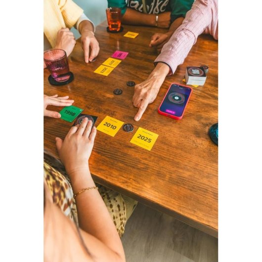 Juego de mesa musical Hitster Batalla Entre Generaciones 420+ canciones