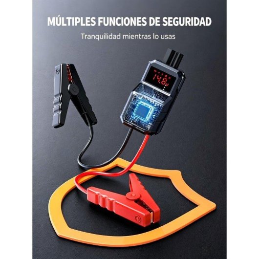 Arrancador de coche AFERIY 2000A batería iones sodio 27500mAh PD60W linterna LED