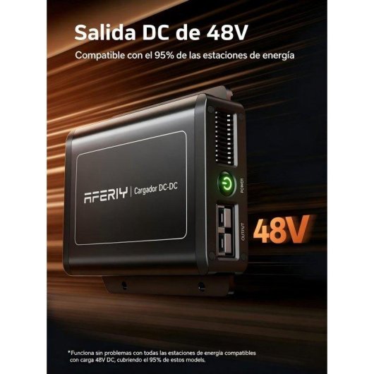 Stazione di energia Aferiy DC-DC 580W 48V Compatibile con veicoli 12V e 24V