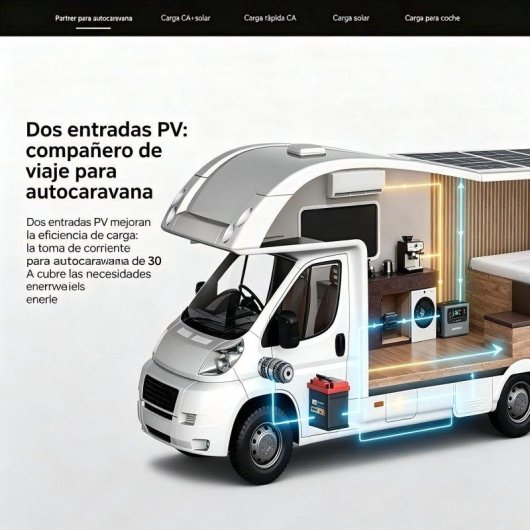 Stazione di energia AFERIY 2800W 2048Wh 13 porte Batteria LiFePO4 Ricarica solare