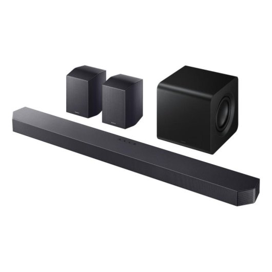 Barra de sonido Samsung HW-Q930H 9.1.4 canales 42W inalámbrica Dolby Atmos negra