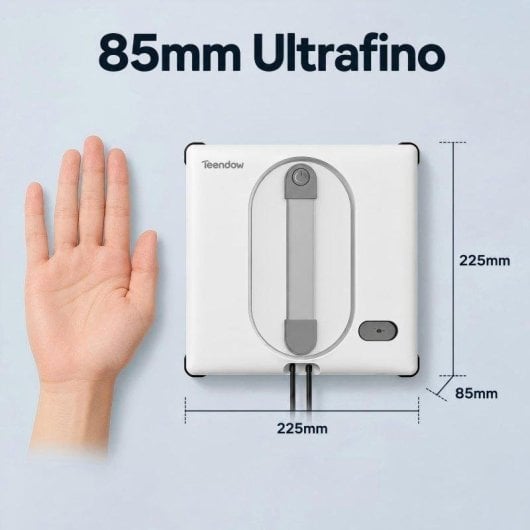 Robot nettoyeur vitres Teendow 5500Pa Intell Assist Voix
