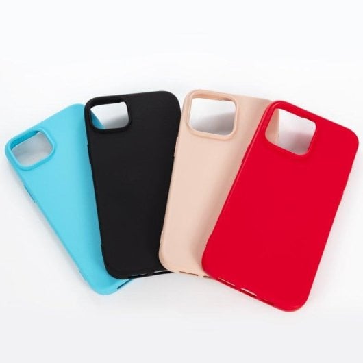 Funda para móvil Dam Electronics Essential Silicona Aterciopelada para iPhone 15 Pro Max