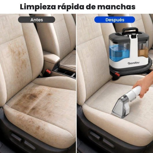 Aspirador de Estofos Teendow 450W 13KPa Para Interior de Carro