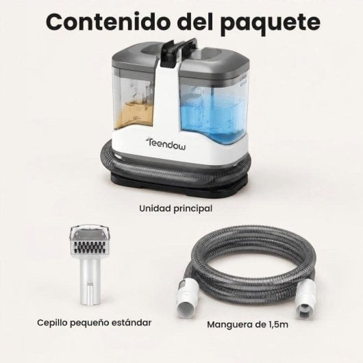 Aspirador de Estofos Teendow 450W 13KPa Para Interior de Carro