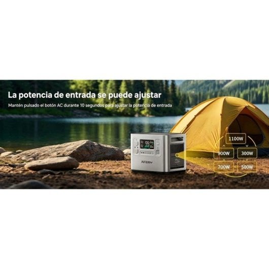 Stazione di energia Aferiy P210 2048Wh 13 porte LiFePO4 UPS 10ms Ricarica solare
