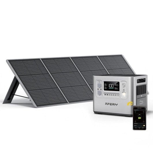 Stazione di energia Aferiy P210 2048Wh 13 porte LiFePO4 UPS 10ms Ricarica solare