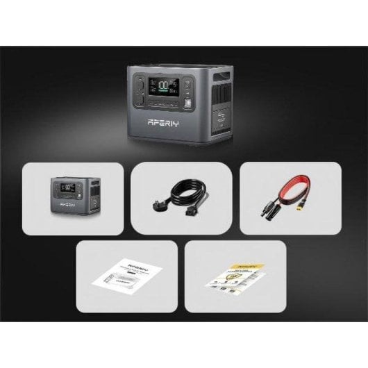 Stazione di energia Aferiy P210 2048Wh 13 porte LiFePO4 UPS 10ms Ricarica solare