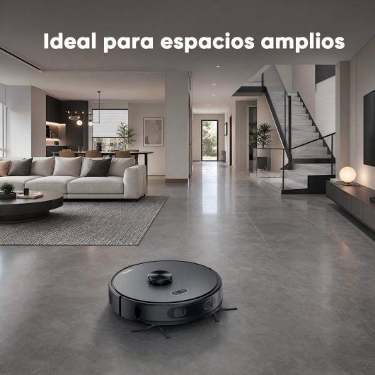 Robot Aspirapolvere e Lavapavimenti Teendow 6000Pa 5100mAh con Autosvuotamento Navigazione LDS Wifi