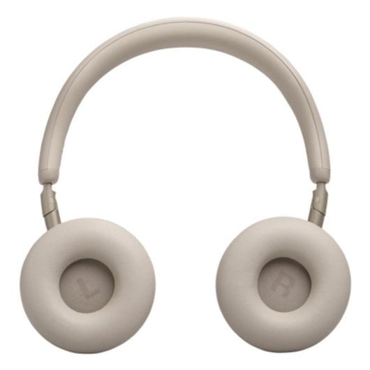 Auriculares JBL Live 680NC sans fil Bluetooth avec réduction de bruit, micro et pliables, champagne