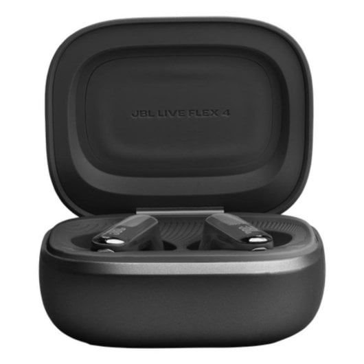 Auriculares JBL Live Flex 4 sans fil Bluetooth avec réduction de bruit, micro et IP54, noir