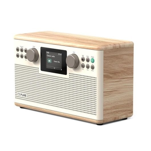 Radio Pure Classic H6 DAB+ FM Bluetooth 5.3 30W Blanc