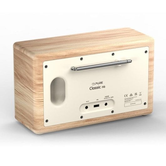 Radio Pure Classic H6 DAB+ FM Bluetooth 5.3 30W Blanc