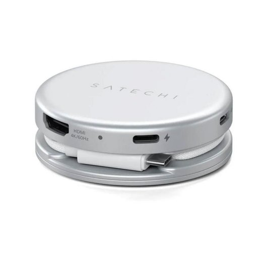 Adapter USB-C Satechi SA-ST-POTG5S HDMI 4K 60W SD