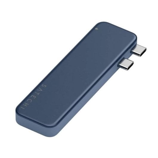 Hub Satechi 6 puertos USB-C 45 W modelo SA-ST-HUSNB con HDMI y lector SD