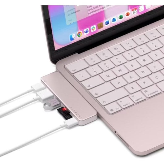 Hub Satechi 6 Ports USB-C 45 W Modell SA-ST-HUSNP HDMI SD