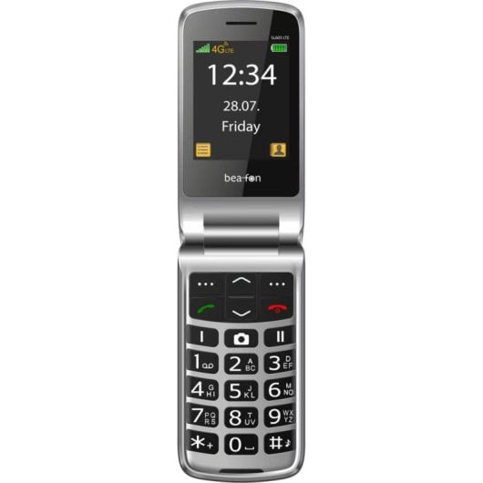 Bea-Fon SL605 LTE 4G 2,4" Concha SOS IP54 Negro Rojo