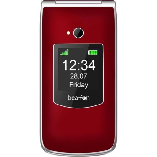 Bea-Fon SL605 LTE 4G 2,4" Concha SOS IP54 Negro Rojo
