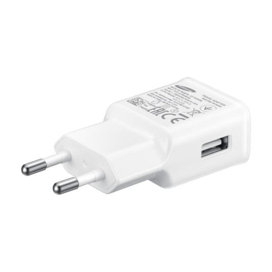 Cargador de Pared Samsung USB 15W 2A Blanco