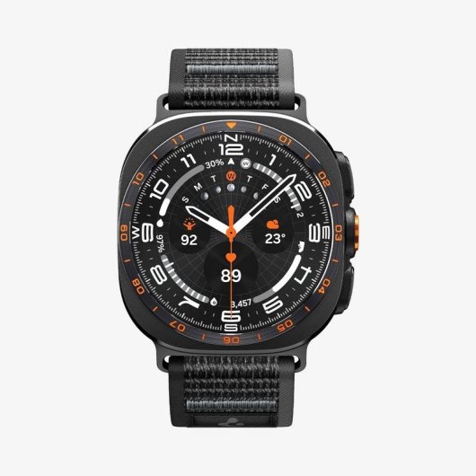 Correa Spigen Athlex Air para Samsung Galaxy Watch Ultra 2 47mm nylon negra