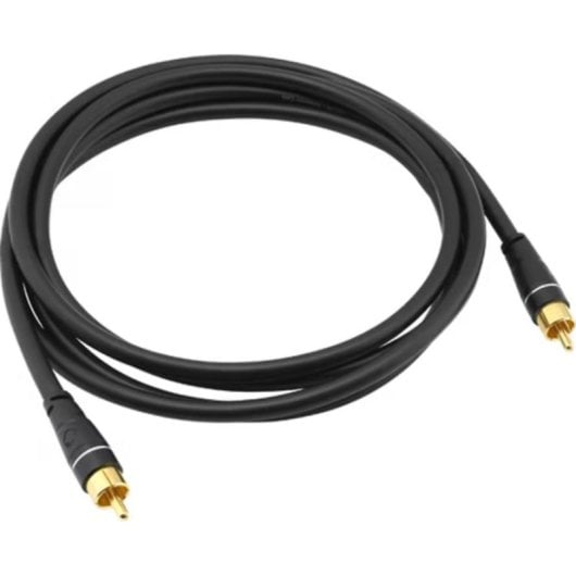 Cavo audio Oehlbach Sub Link RCA maschio 7,5 m nero