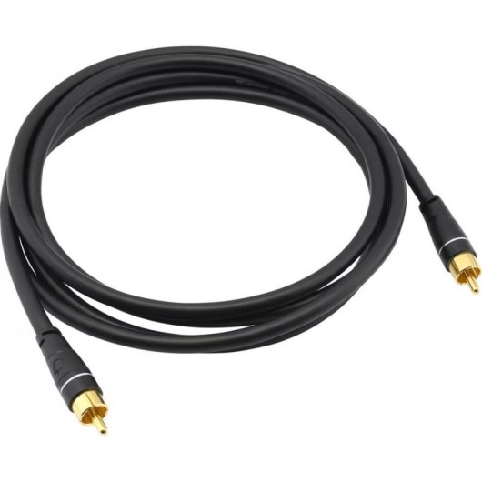 Cavo RCA audio Oehlbach 33161 rame OFC contatti dorati 3 m