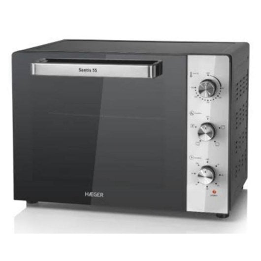 Mini Forno Haeger Santis 55 Convecção Grill 55L 58cm Preto