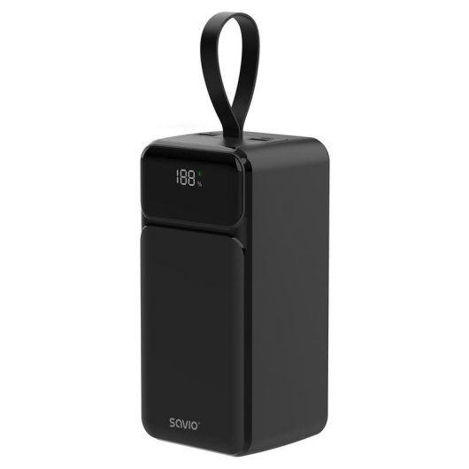 Batteria esterna Savio BA-14 50000 mAh Ricarica rapida USB-C