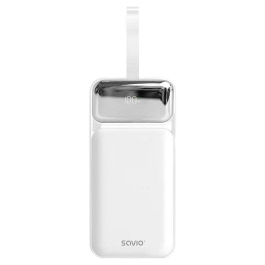 Batteria Esterna Savio BA-15 50000 mAh Ricarica rapida Bianco