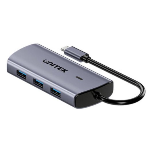 Hub Unitek 6 puertos 5 Gbps modelo D1113CGY01 con carga 100W y HDMI