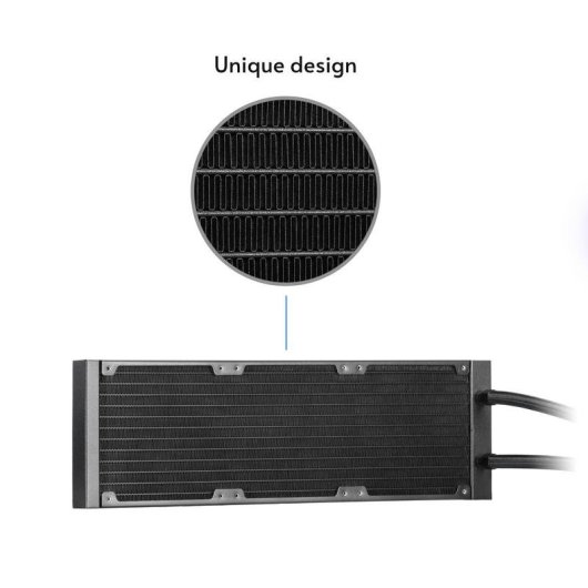 Refrigeración líquida Chieftec CLC-360-VRM-BLK 360mm 3 ventiladores VRM