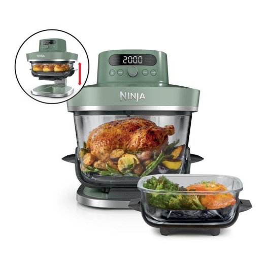 Fritadeira de Ar Ninja AS090EUGN 5,7L 2000W com 5 programas e tigela de vidro