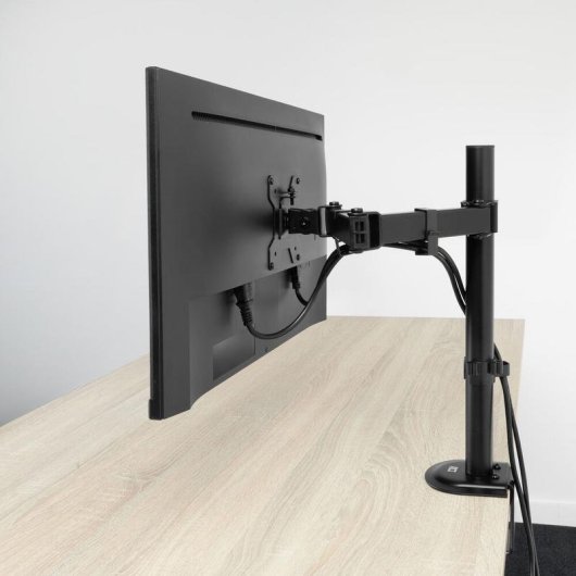 ACT AC8361 Soporte monitor 1 brazo mesa 10 a 34" VESA 75x75 a 100x100 Max 8Kg
