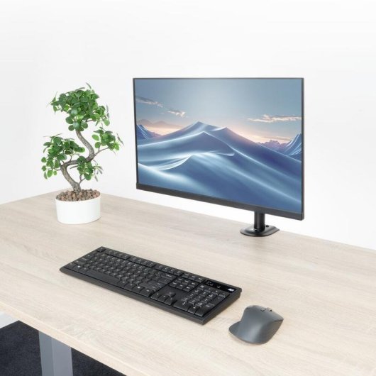 ACT AC8361 Soporte monitor 1 brazo mesa 10 a 34" VESA 75x75 a 100x100 Max 8Kg