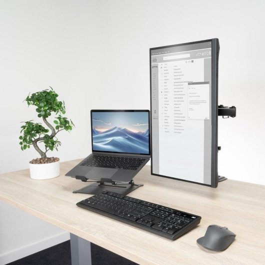 ACT AC8361 Soporte monitor 1 brazo mesa 10 a 34" VESA 75x75 a 100x100 Max 8Kg