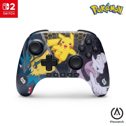 Mando inalámbrico PowerA NSGP0549 Multicolor para Nintendo Switch 2 con batería integrada